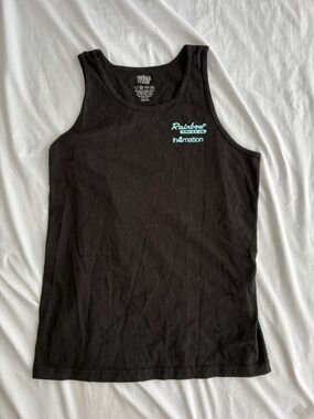 Rainbow Drive-In Black Men's Tank Top